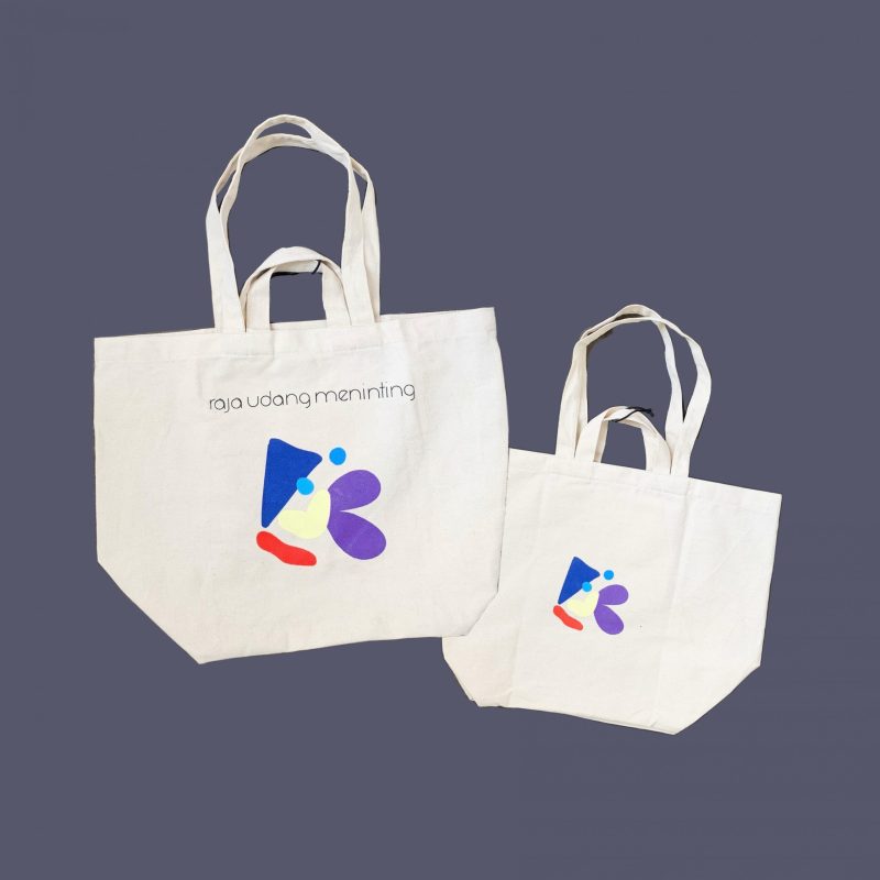 totebag burung raja udang